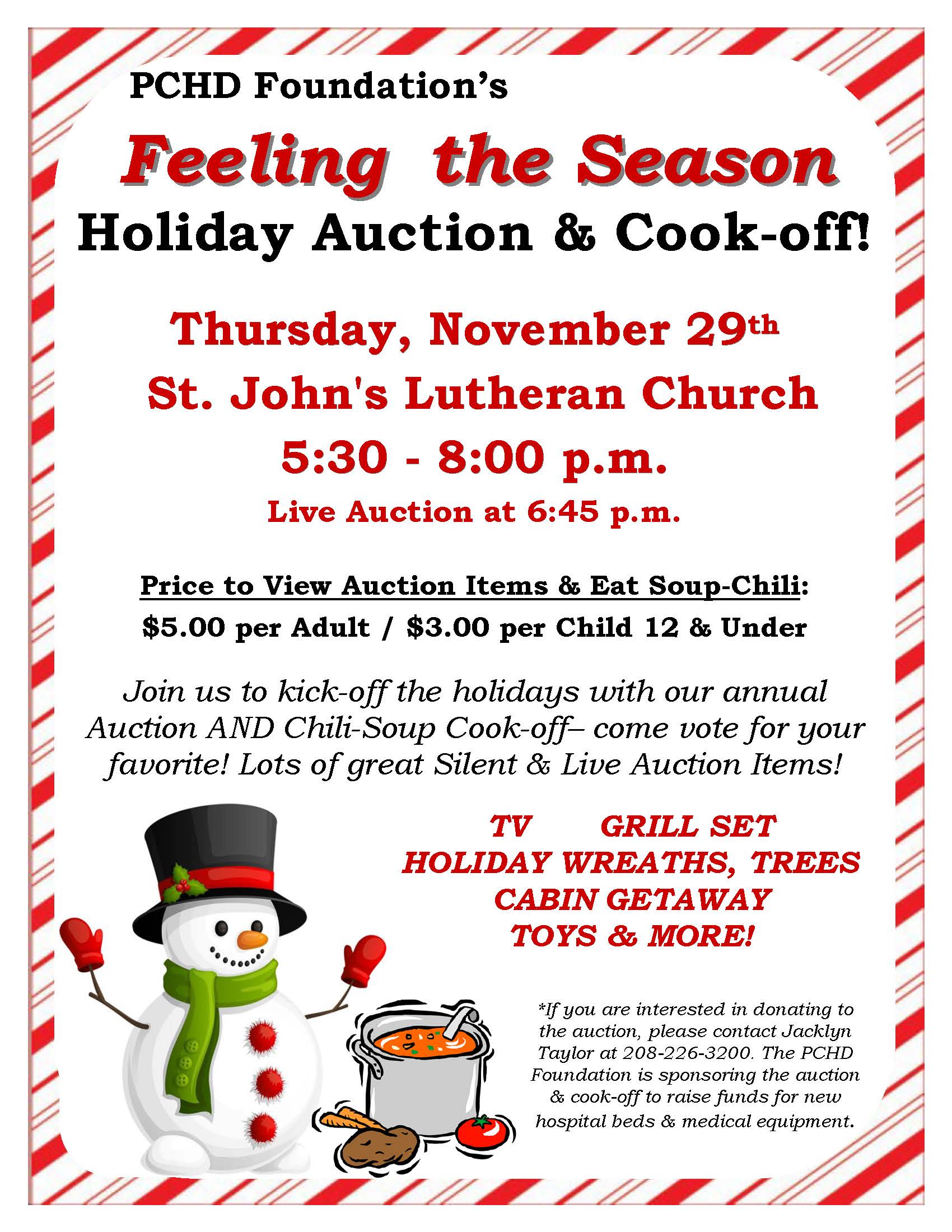 Auction Flyer